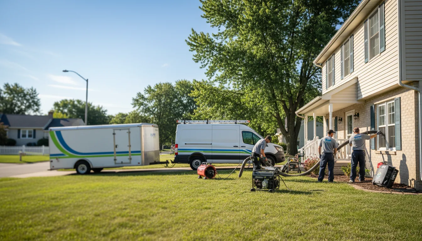 Flooded Basement Restoration And Cleanup With Repair in Canal Fulton, OH near me